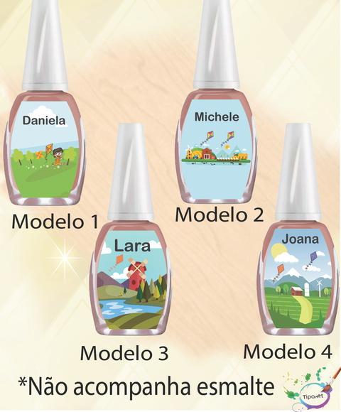Rotulo para Esmalte-pipa e Catavento