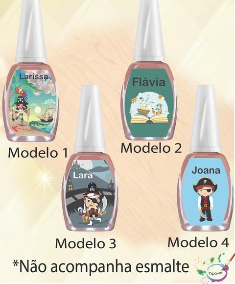 Rotulo para Esmalte-pirata