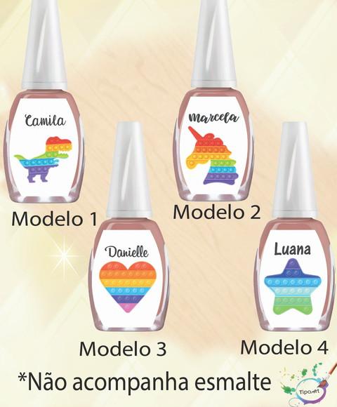 Rotulo para Esmalte-pop Fidget