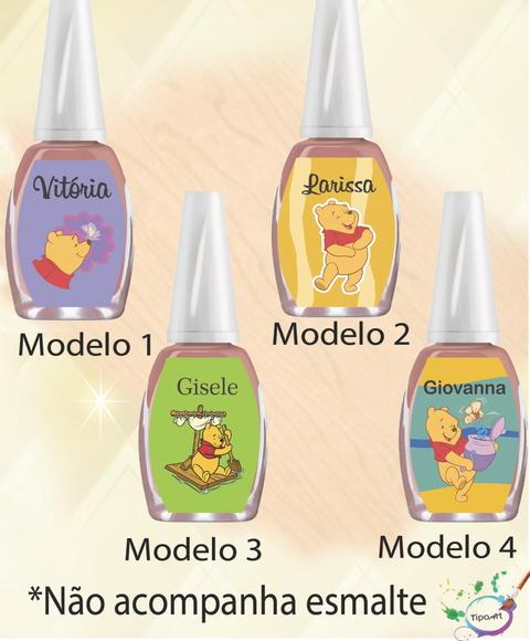 Rotulo para Esmalte-pooh