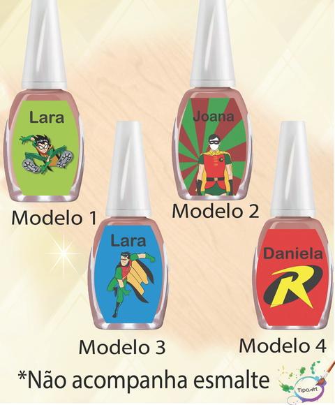 Rotulo para Esmalte-robin