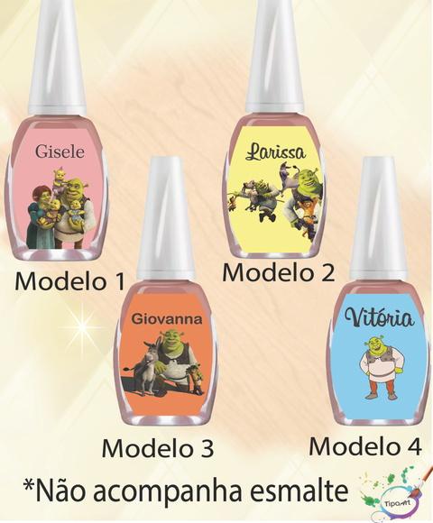 Rotulo para Esmalte-shrek