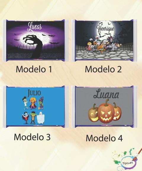 Rotulo Pipoca de Microondas- Halloween#2