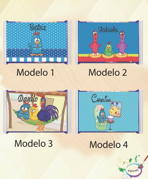 Rotulo Pipoca de Microondas- Galinha Pintadinha