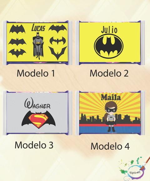 Rotulo Pipoca de Microondas-batman