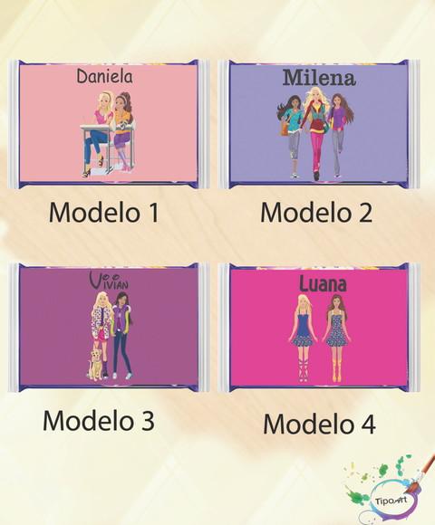 Rotulo Pipoca de Microondas-barbie
