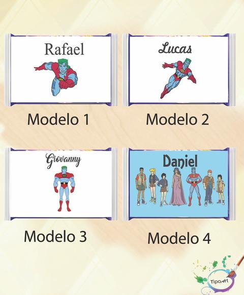 Rotulo Pipoca de Microondas-capitão Planeta