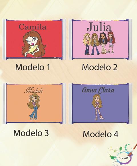 Rotulo Pipoca de Microondas-bratz