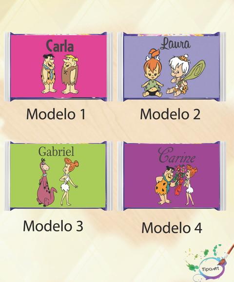 Rotulo Pipoca de Microondas-fred Flintstone