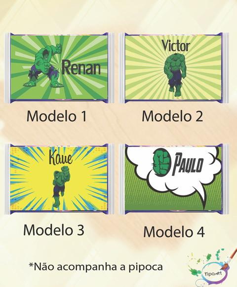 Rotulo Pipoca de Microondas-hulk