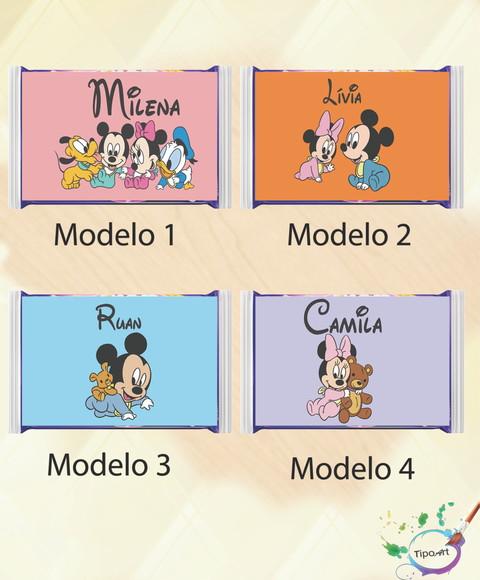 Rotulo Pipoca de Microondas-mickey Baby