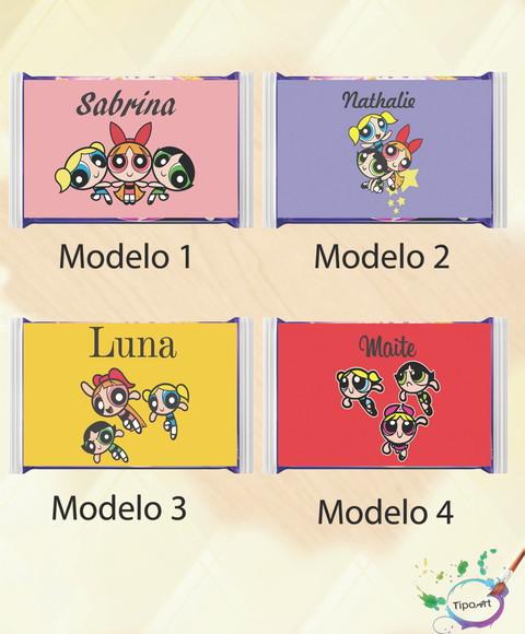 Rotulo Pipoca de Microondas-menina Super Poderosas