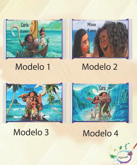 Rotulo Pipoca de Microondas-moana e Mauí