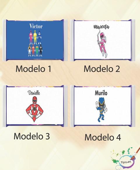 Rotulo Pipoca de Microondas-pawer Ranger