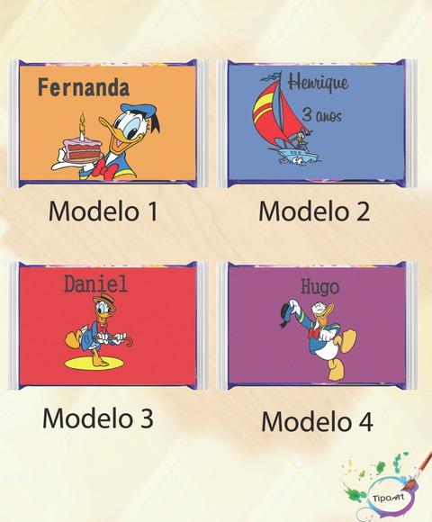 Rotulo Pipoca de Microondas-pato Donald