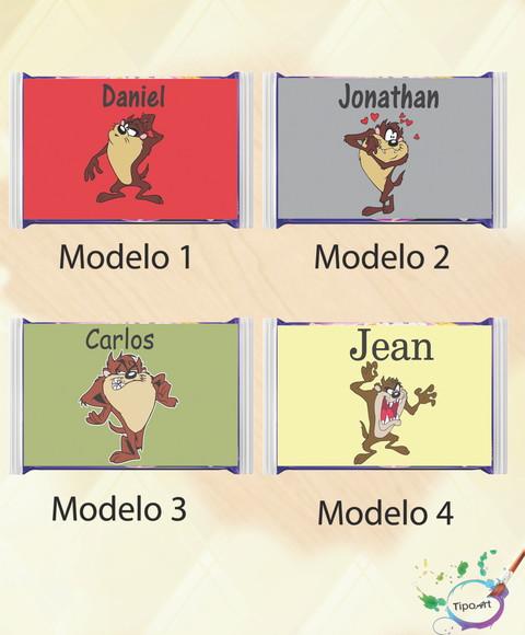 Rotulo Pipoca de Microondas-taz Mania