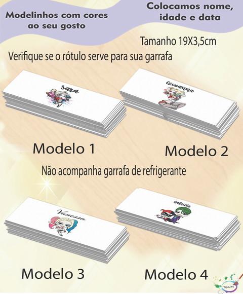 Rótulo Refrigerante-arlequina
