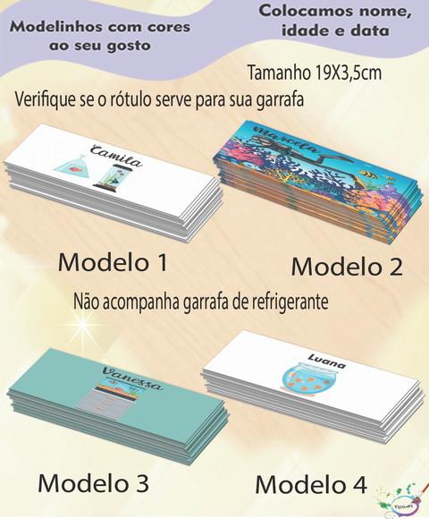 Rótulo Refrigerante-aquário