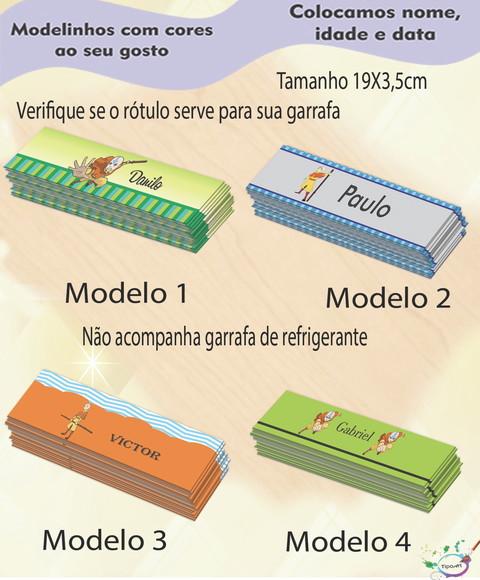 Rótulo Refrigerante-avatar Aang