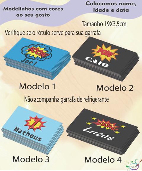 Rótulo Refrigerante-bomba