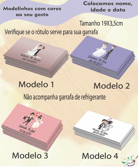 Rótulo Refrigerante-casal