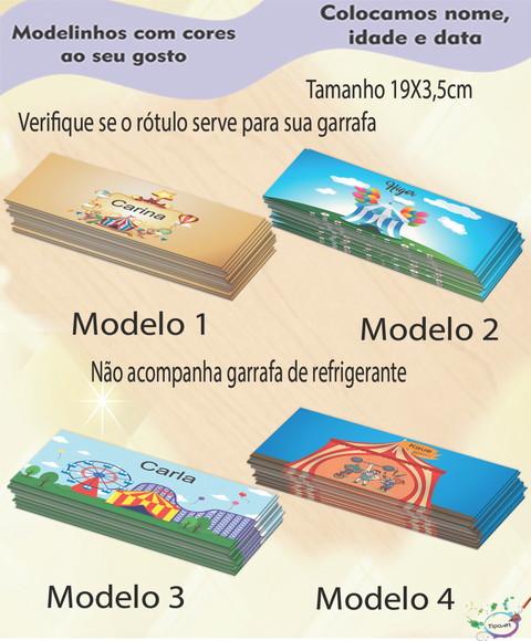 Rótulo Refrigerante-circo