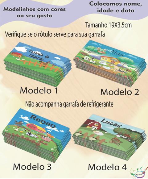 Rótulo Refrigerante-fazendinha