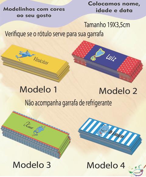 Rótulo Refrigerante-genio