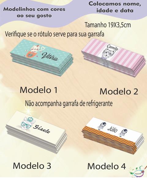 Rótulo Refrigerante-gatinho