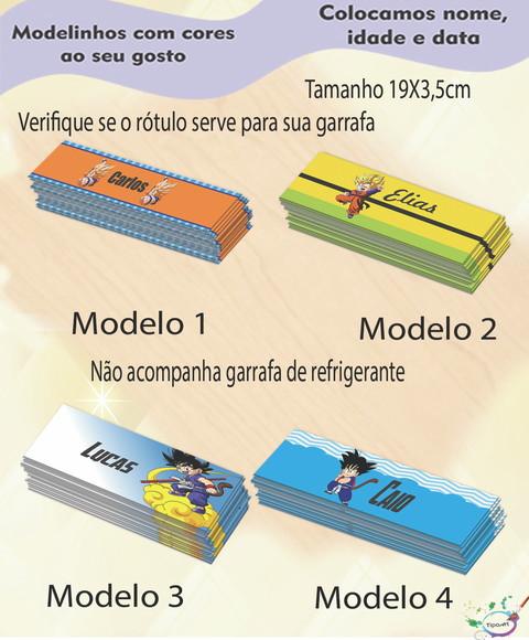 Rótulo Refrigerante-goku