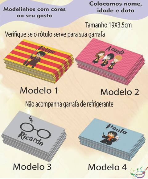 Rótulo Refrigerante-harry Potter-modelo 1