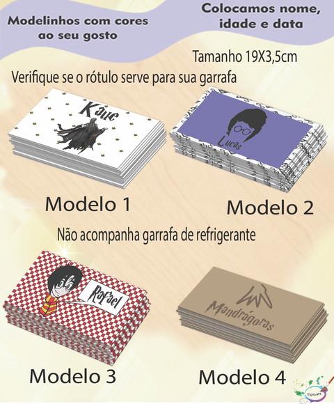 Rótulo Refrigerante-harry Potter-modelo 2