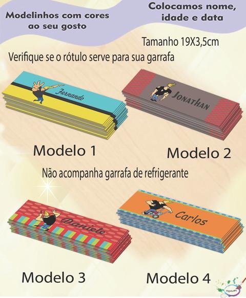 Rótulo Refrigerante-johnny Bravo
