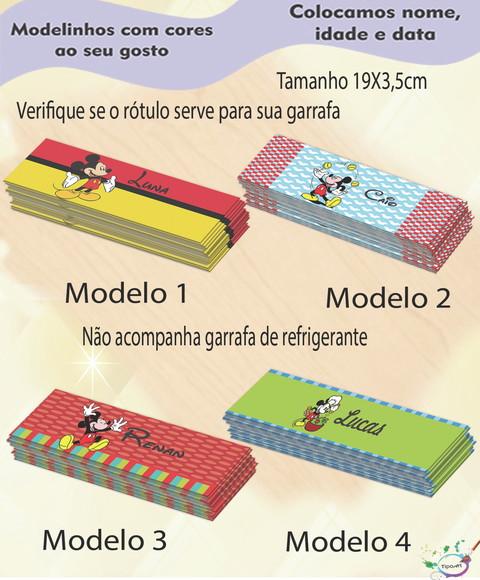 Rótulo Refrigerante-mickey