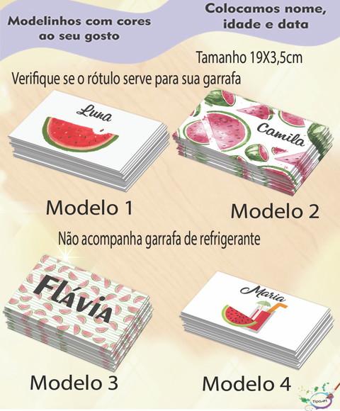 Rótulo Refrigerante-melancia