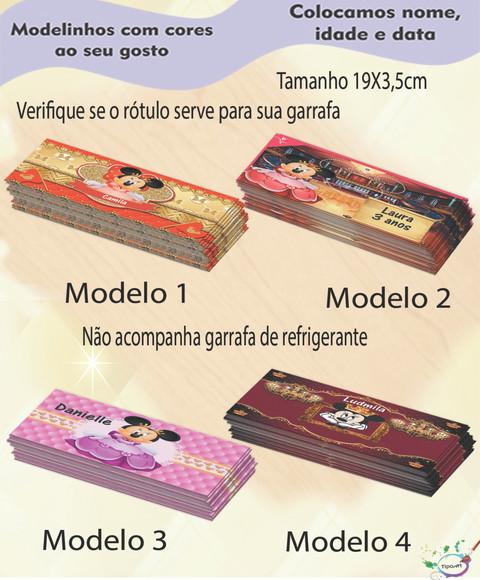 Rótulo Refrigerante-minnie Realeza