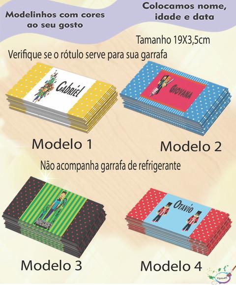 Rótulo Refrigerante-minecraft