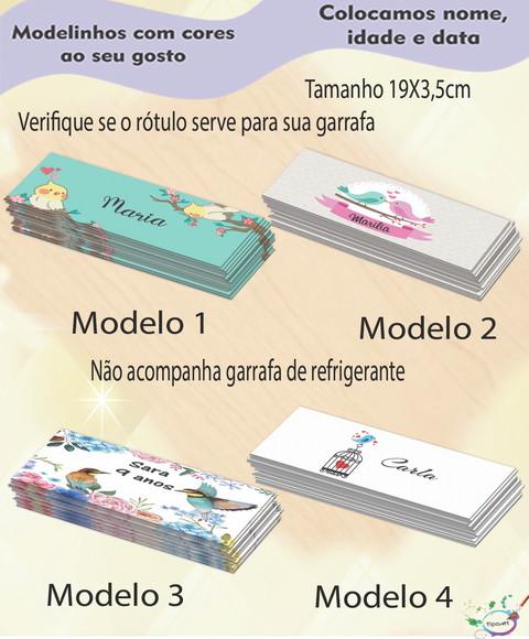 Rótulo Refrigerante-passarinho
