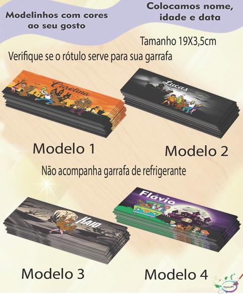 Rótulo Refrigerante-scooby Doo