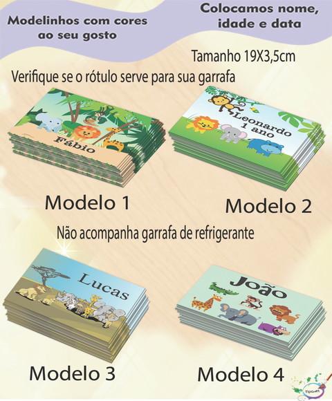 Rótulo Refrigerante-safari