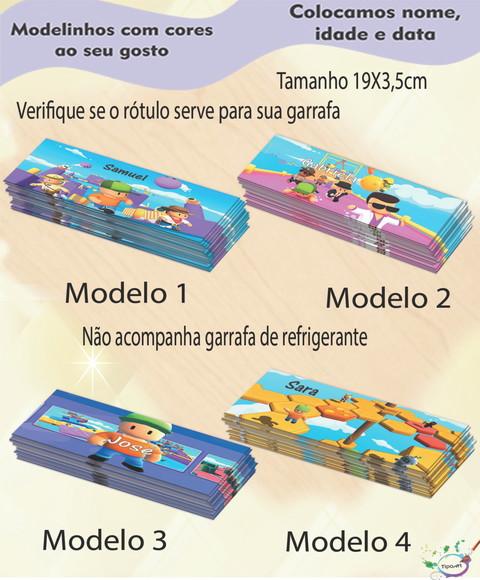 Rótulo Refrigerante-stumble Guys