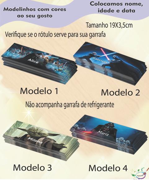 Rótulo Refrigerante-starwars