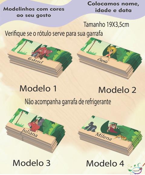 Rótulo Refrigerante-tarzan