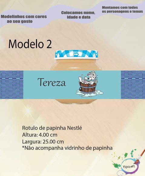 Rótulo Vidro Papinha-101 Dalmatas