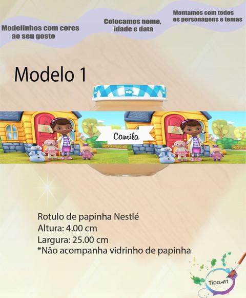 Rótulo Vidro Papinha-doutora Brinquedos