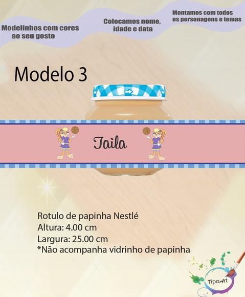 Rótulo Vidro Papinha-lola