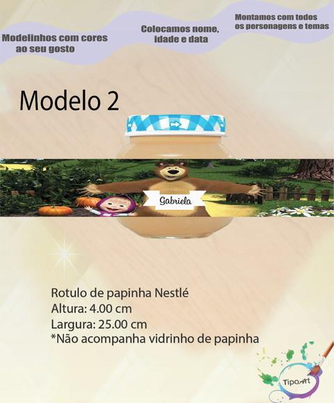 Rótulo Vidro Papinha-masha