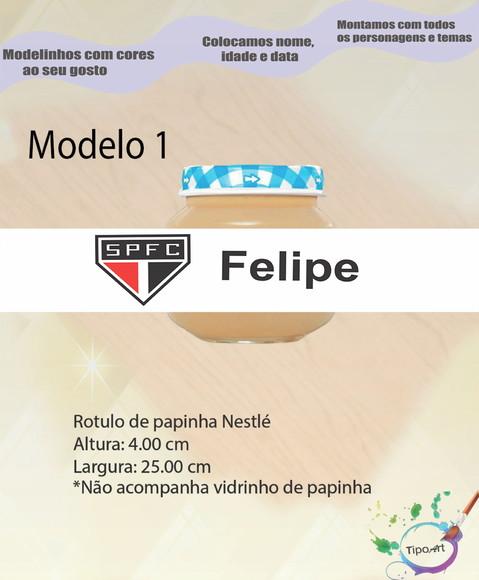 Rótulo Vidro Papinha-sp