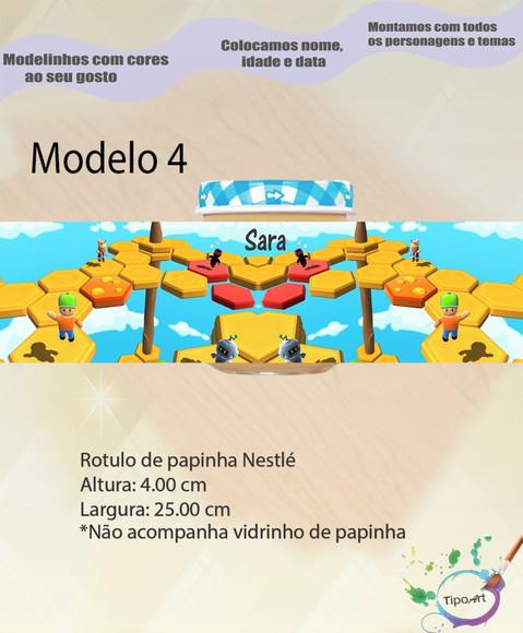 Rótulo Vidro Papinha-stumble Guys