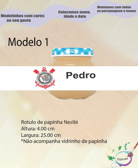 Rótulo Vidro Papinha-timão